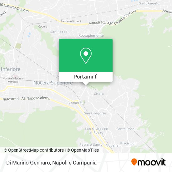 Mappa Di Marino Gennaro