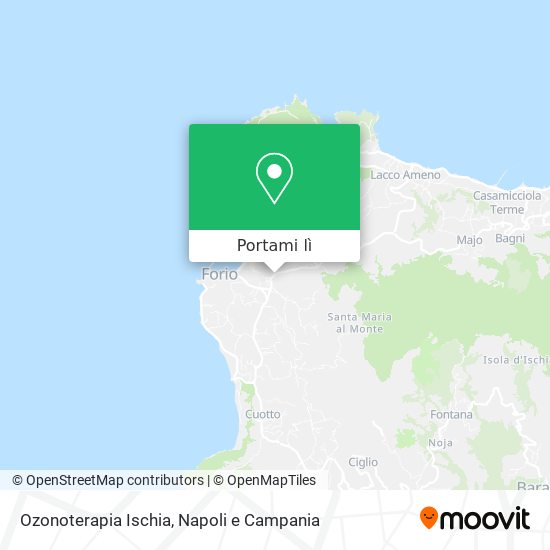 Mappa Ozonoterapia Ischia