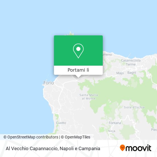 Mappa Al Vecchio Capannaccio
