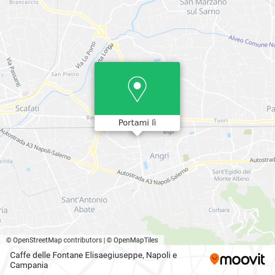 Mappa Caffe delle Fontane Elisaegiuseppe