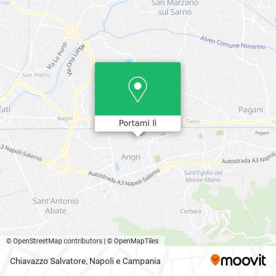Mappa Chiavazzo Salvatore