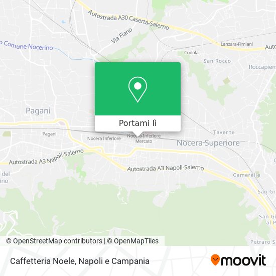 Mappa Caffetteria Noele
