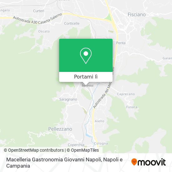 Mappa Macelleria Gastronomia Giovanni Napoli