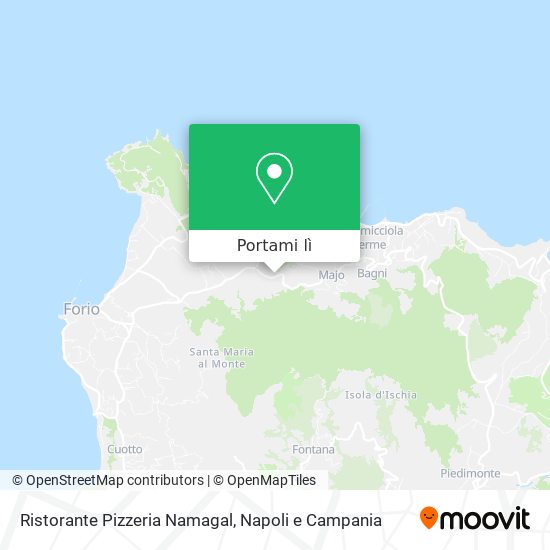 Mappa Ristorante Pizzeria Namagal