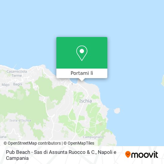 Mappa Pub Beach - Sas di Assunta Ruocco & C.