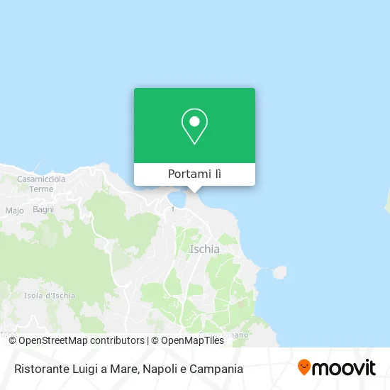 Mappa Ristorante Luigi a Mare