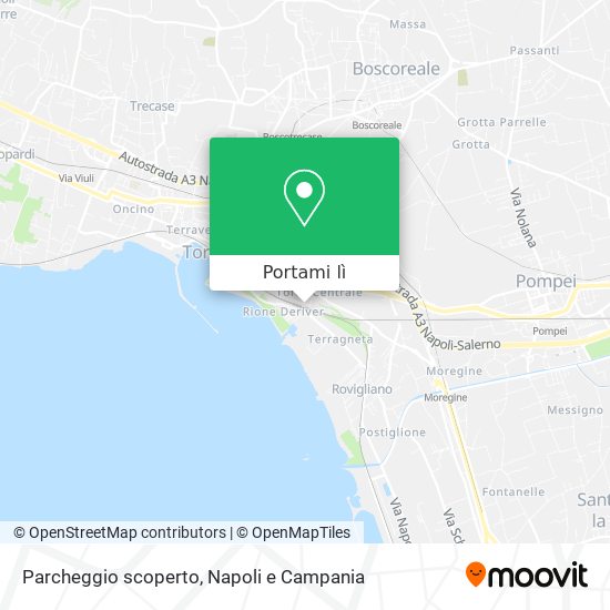 Mappa Parcheggio scoperto