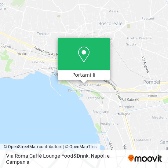 Mappa Via Roma Caffé Lounge Food&Drink
