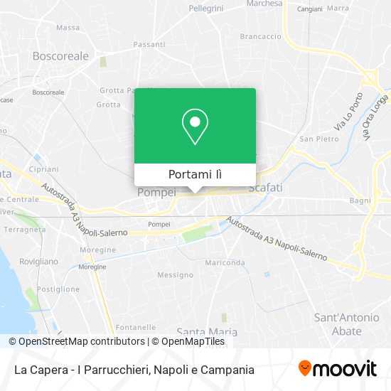 Mappa La Capera - I Parrucchieri