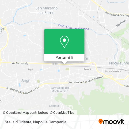 Mappa Stella d'Oriente