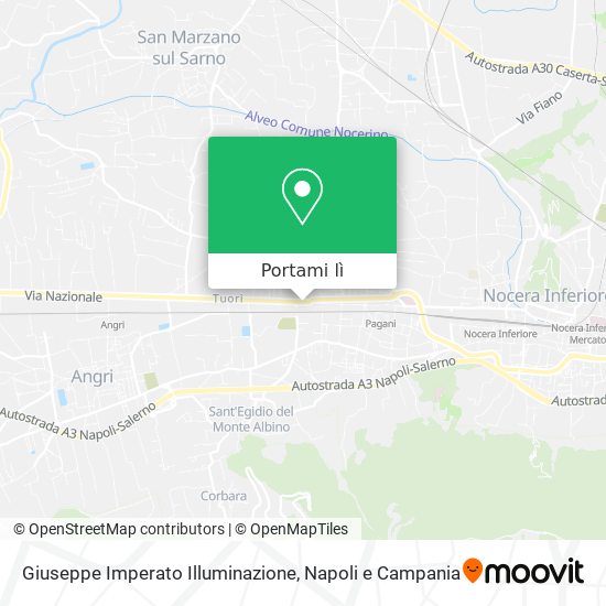Mappa Giuseppe Imperato Illuminazione