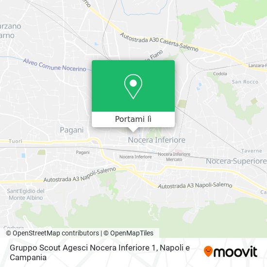 Mappa Gruppo Scout Agesci Nocera Inferiore 1