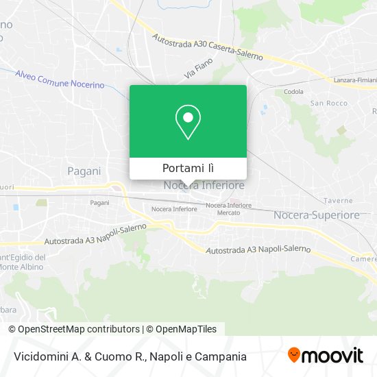 Mappa Vicidomini A. & Cuomo R.