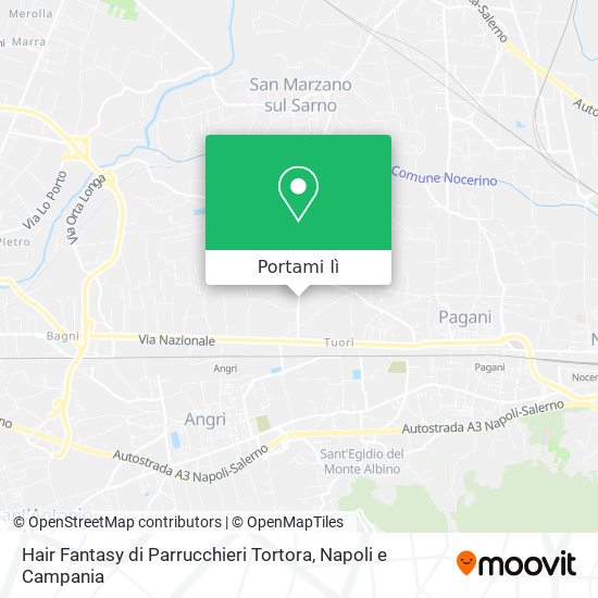 Mappa Hair Fantasy di Parrucchieri Tortora