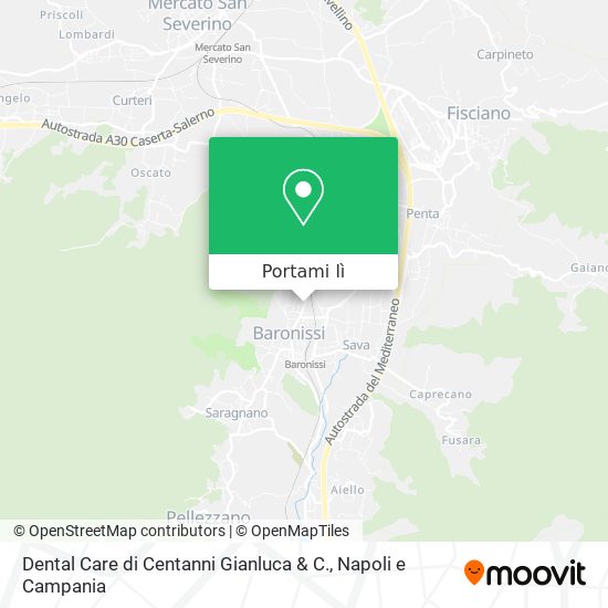 Mappa Dental Care di Centanni Gianluca & C.