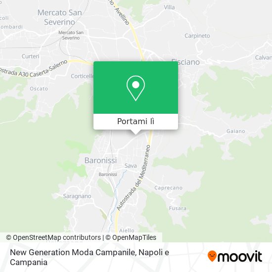 Mappa New Generation Moda Campanile