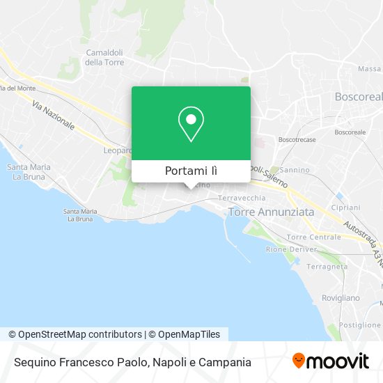 Mappa Sequino Francesco Paolo