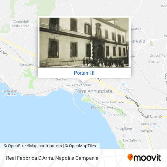 Mappa Real Fabbrica D'Armi