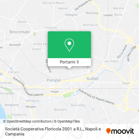Mappa Società Cooperativa Floricola 2001 a R.L.