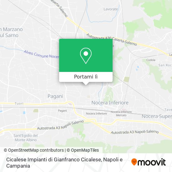 Mappa Cicalese Impianti di Gianfranco Cicalese