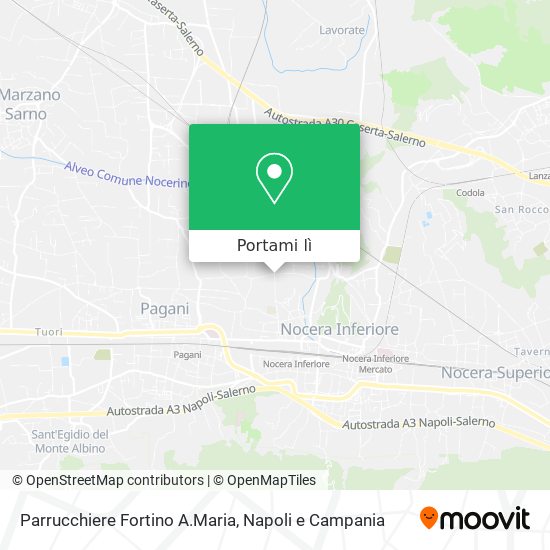 Mappa Parrucchiere Fortino A.Maria