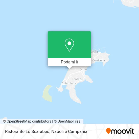 Mappa Ristorante Lo Scarabeo