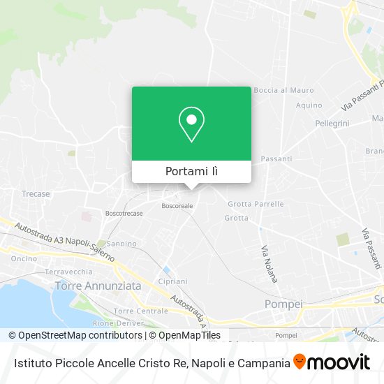Mappa Istituto Piccole Ancelle Cristo Re