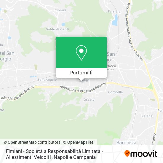 Mappa Fimiani - Società a Responsabilità Limitata - Allestimenti Veicoli I