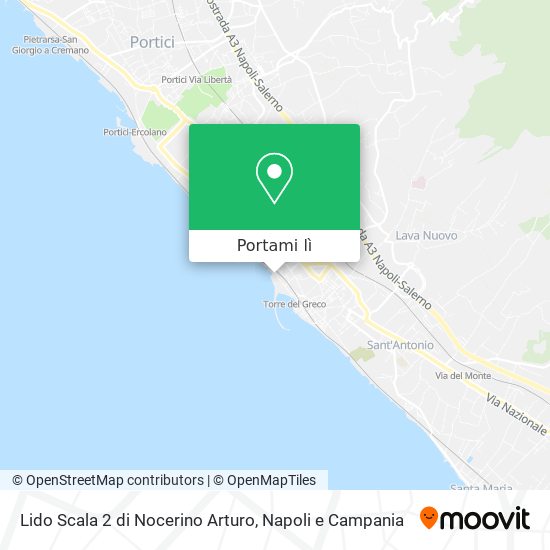 Mappa Lido Scala 2 di Nocerino Arturo