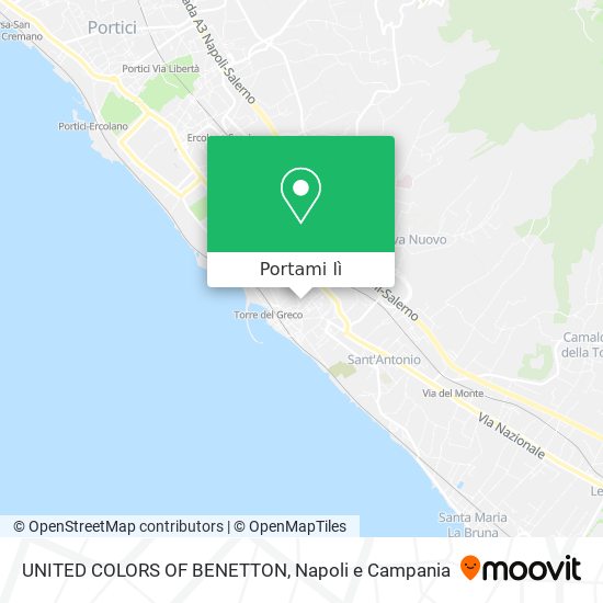 Mappa UNITED COLORS OF BENETTON