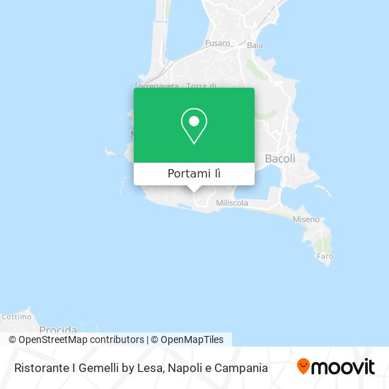 Mappa Ristorante I Gemelli by Lesa
