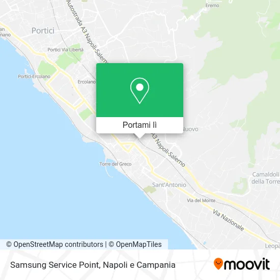 Mappa Samsung Service Point