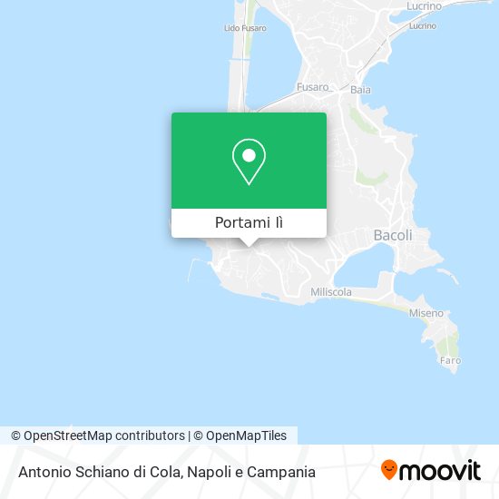 Mappa Antonio Schiano di Cola