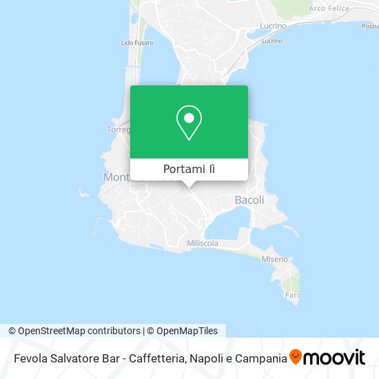 Mappa Fevola Salvatore Bar - Caffetteria