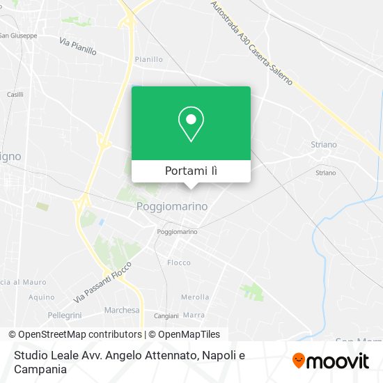 Mappa Studio Leale Avv. Angelo Attennato
