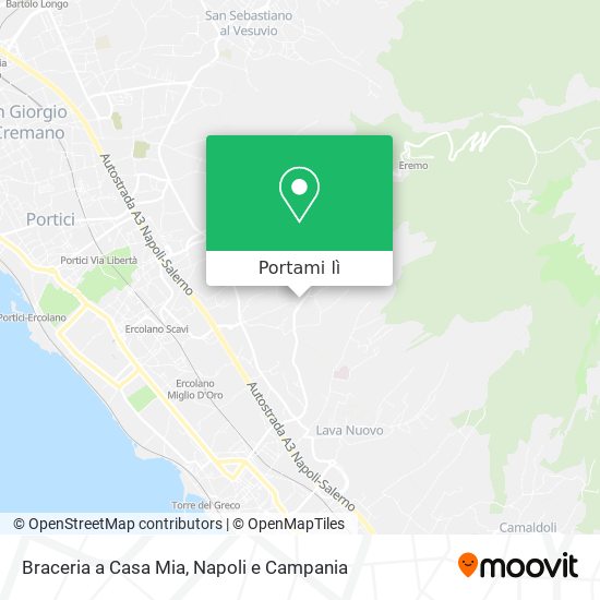 Mappa Braceria a Casa Mia
