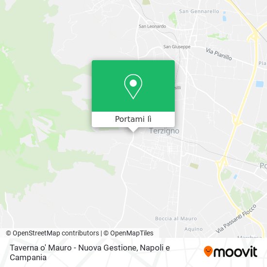 Mappa Taverna o' Mauro - Nuova Gestione