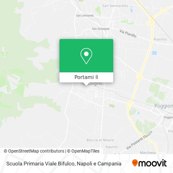 Mappa Scuola Primaria Viale Bifulco