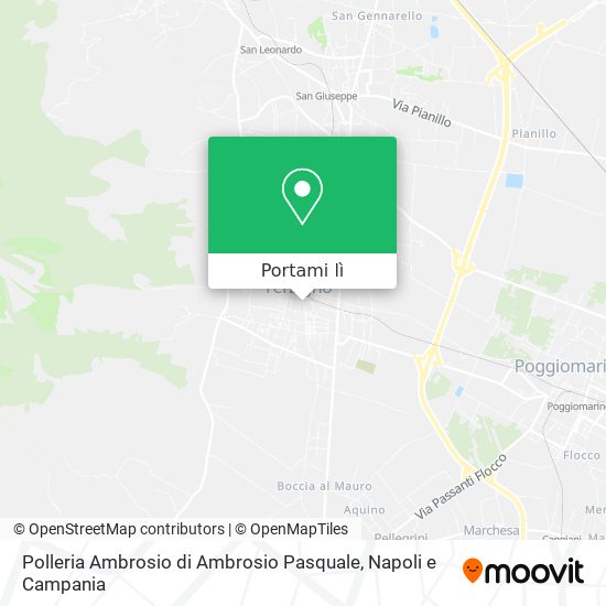 Mappa Polleria Ambrosio di Ambrosio Pasquale
