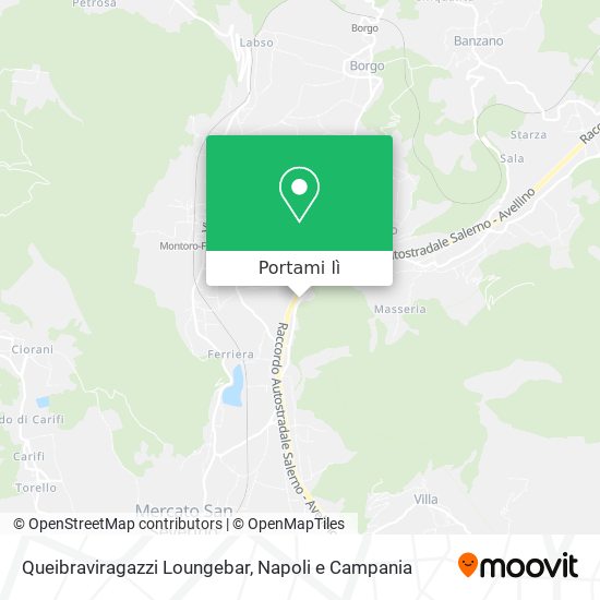 Mappa Queibraviragazzi Loungebar