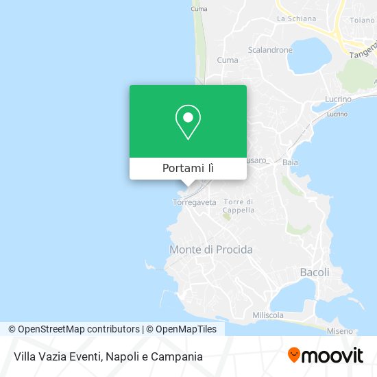 Mappa Villa Vazia Eventi