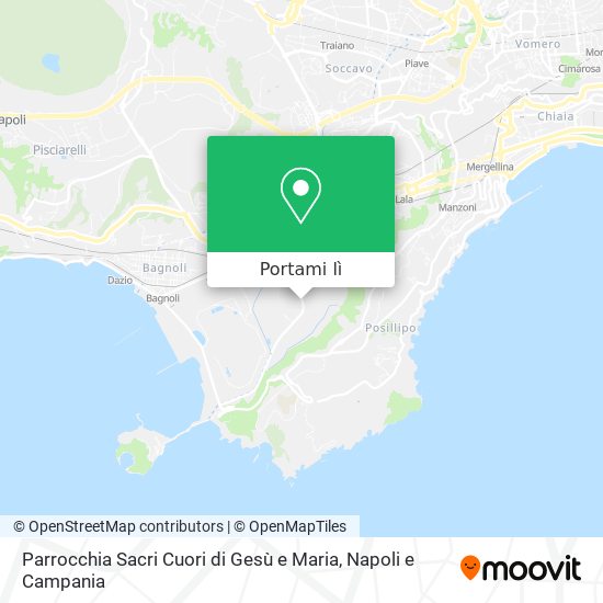 Mappa Parrocchia Sacri Cuori di Gesù e Maria