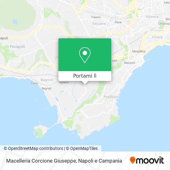Mappa Macelleria Corcione Giuseppe