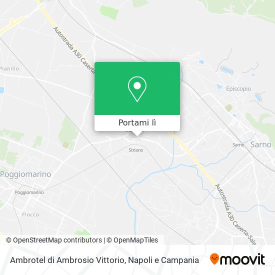 Mappa Ambrotel di Ambrosio Vittorio