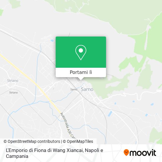 Mappa L'Emporio di Fiona di Wang Xiancai