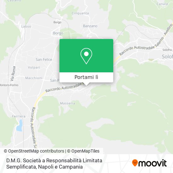 Mappa D.M.G. Società a Responsabilità Limitata Semplificata