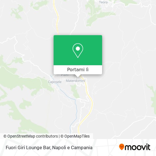 Mappa Fuori Giri Lounge Bar
