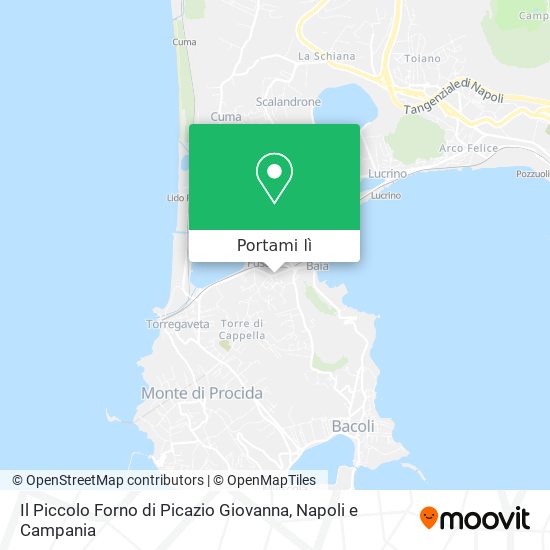 Mappa Il Piccolo Forno di Picazio Giovanna