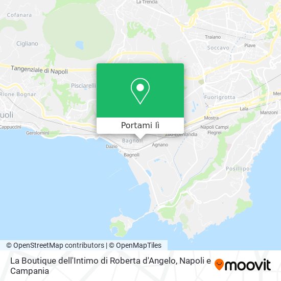 Mappa La Boutique dell'Intimo di Roberta d'Angelo