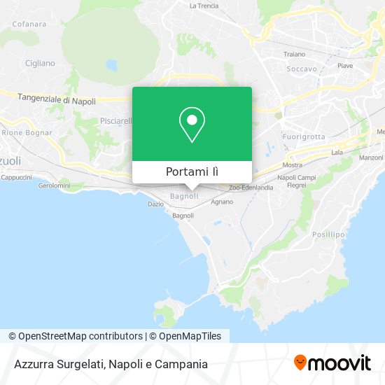 Mappa Azzurra Surgelati